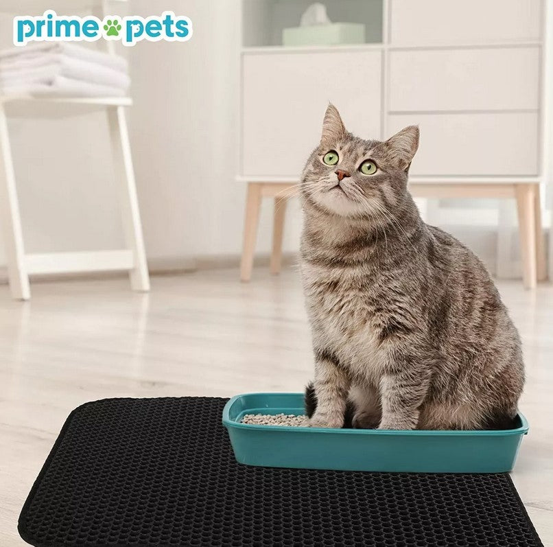 CAT CLEAN🐈🧼 Alfombra atrapa arena de gato
