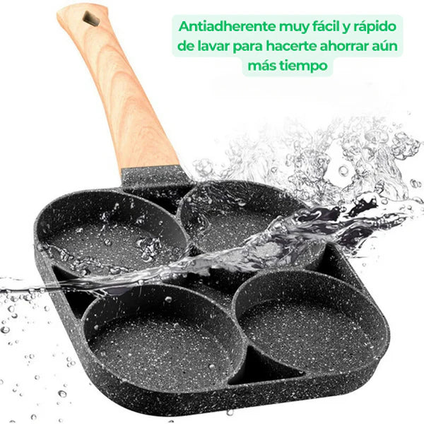 CERAMIC PRO 🍳 Sartén antiadherente 4 en 1